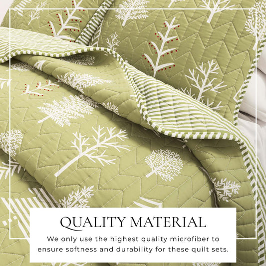 3 Piece Lodge Forest Quilt - Whistler Collection