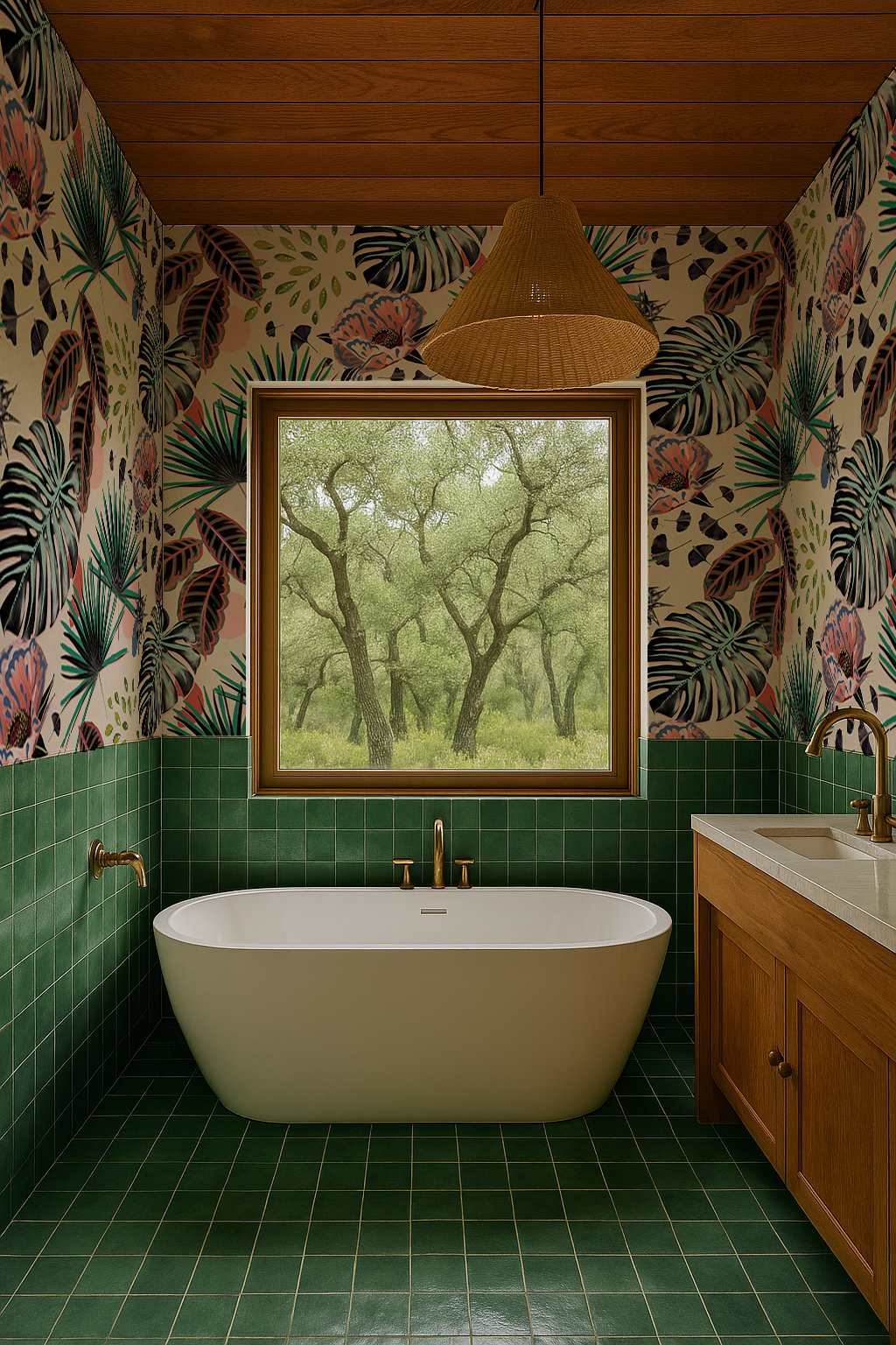 Floral Pop Wallpaper