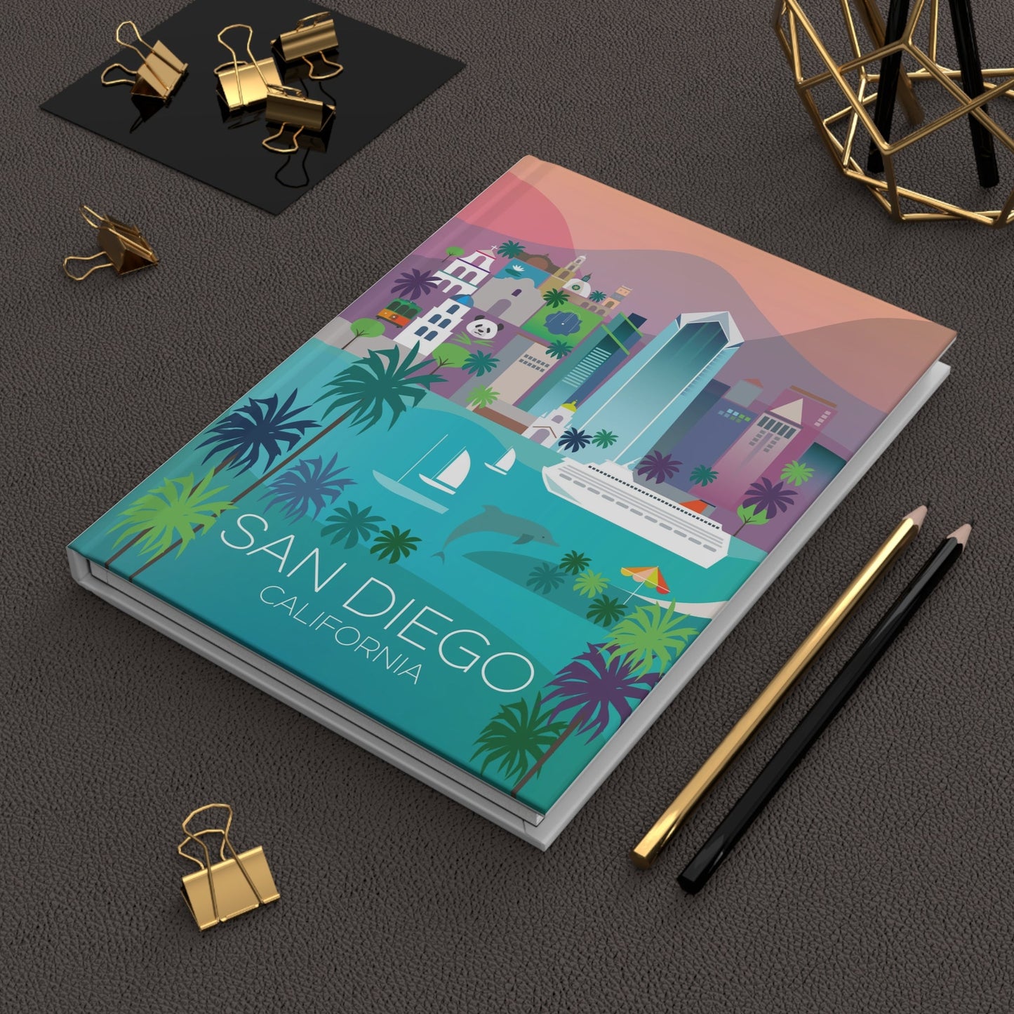 San Diego Hardcover Journal