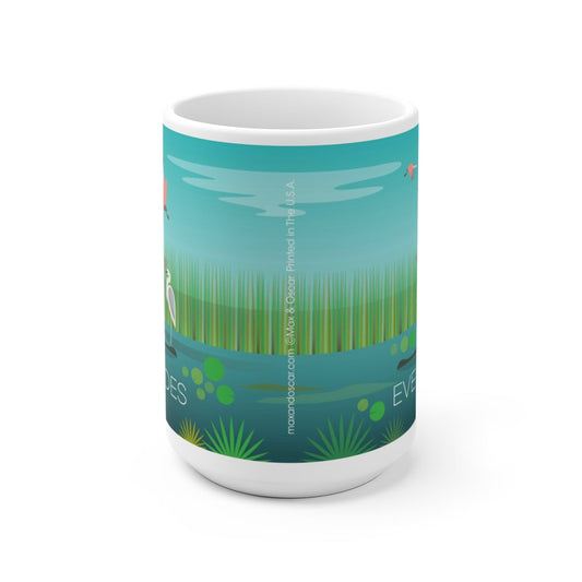 EVERGLADES 11 OZ OR 15 OZ CERAMIC MUG