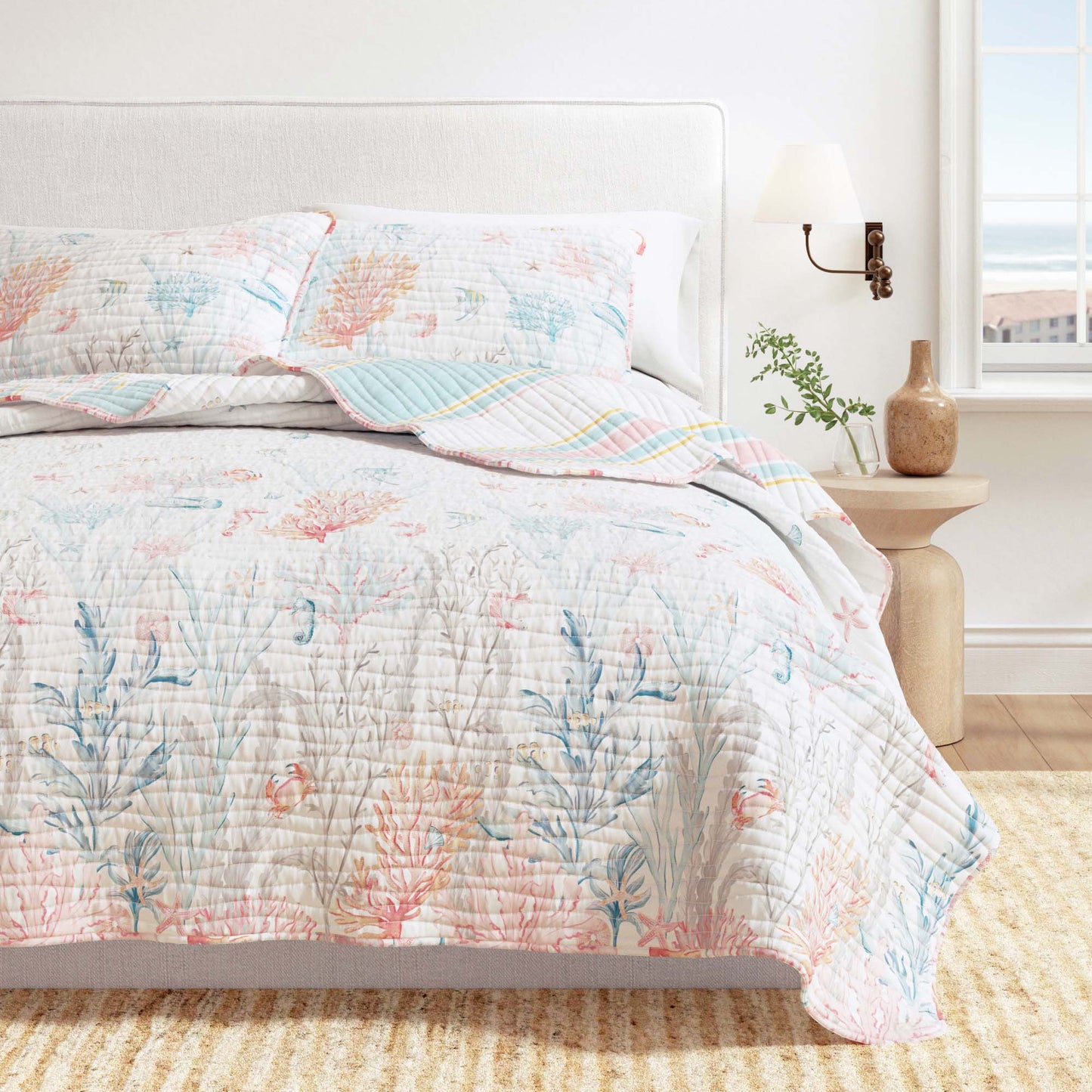 Coastal Coral Reef Quilt Set - Caymen Collection