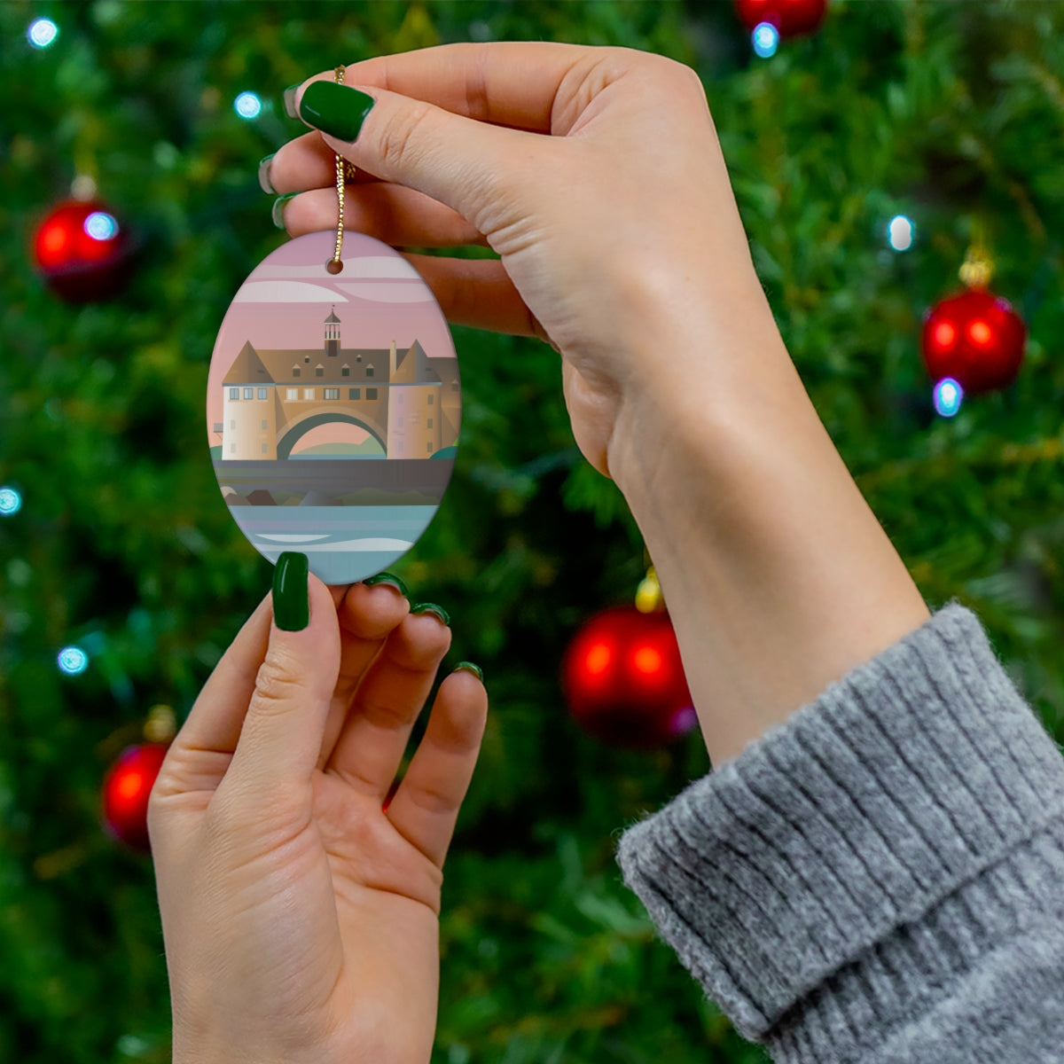 Narragansett Ceramic Ornament