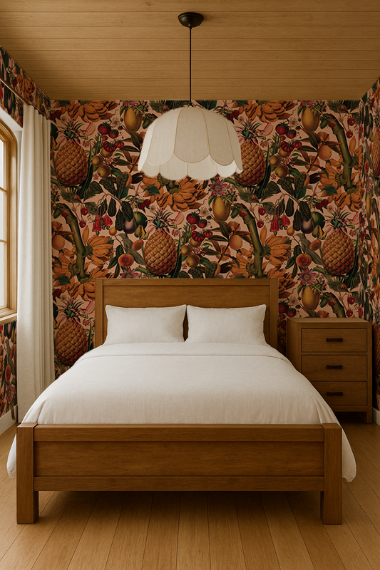 Juicy Fruit Wallpaper, peach