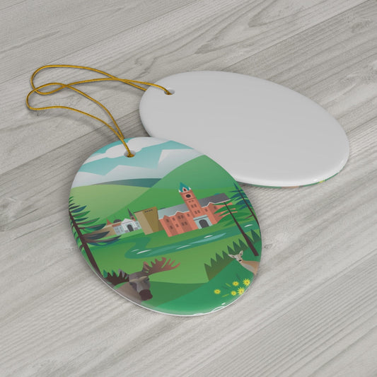 Missoula Ceramic Ornament