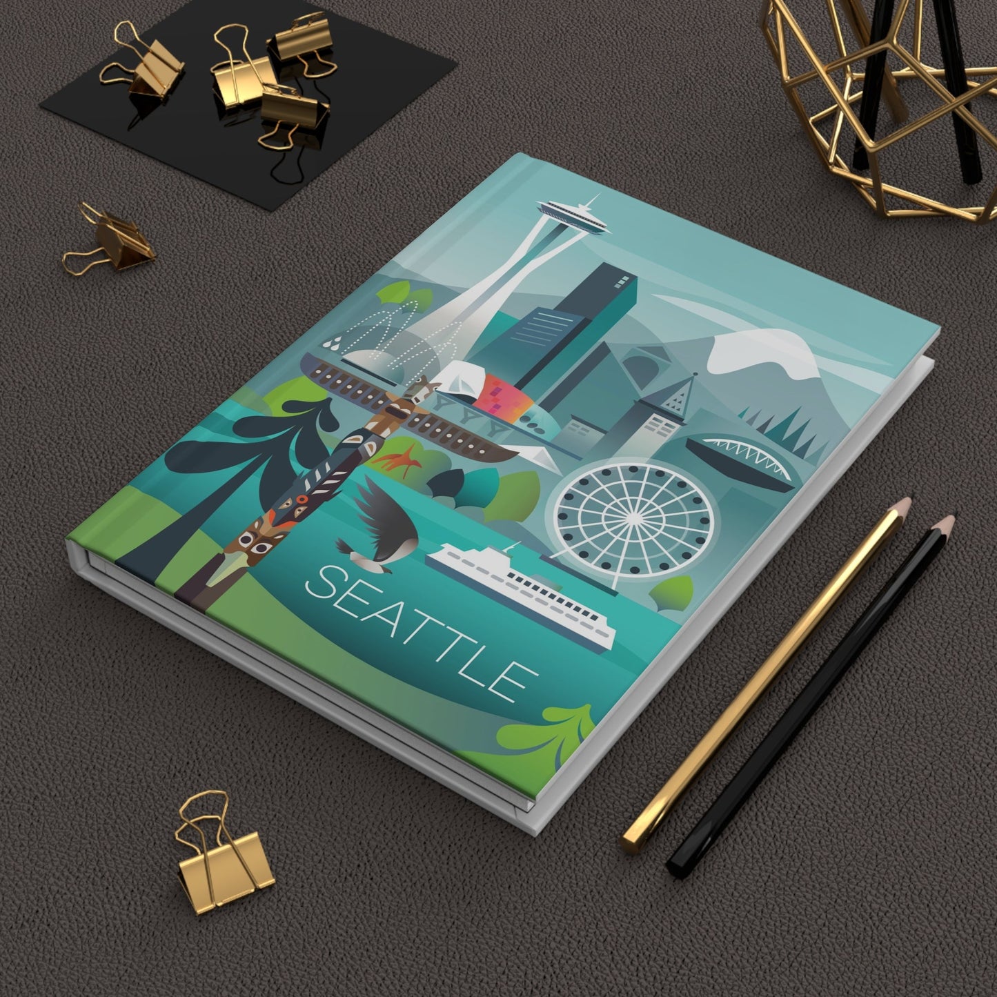 Seattle Hardcover Journal