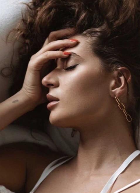 Carrie Paperclip Link Earrings