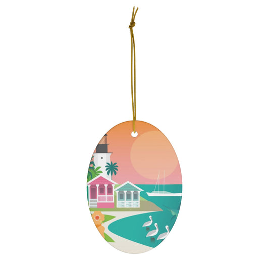 Key West Ceramic Ornament