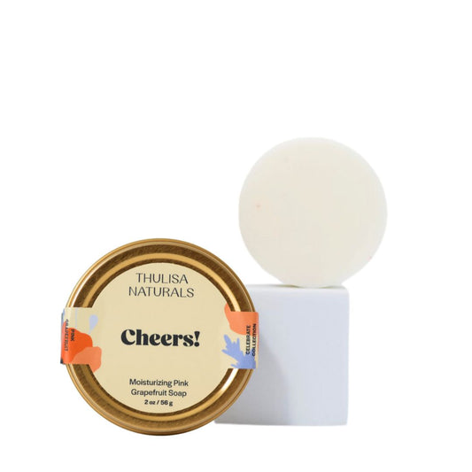 Cheers Grapefruit Shea Butter Hand and Body Travel Soap