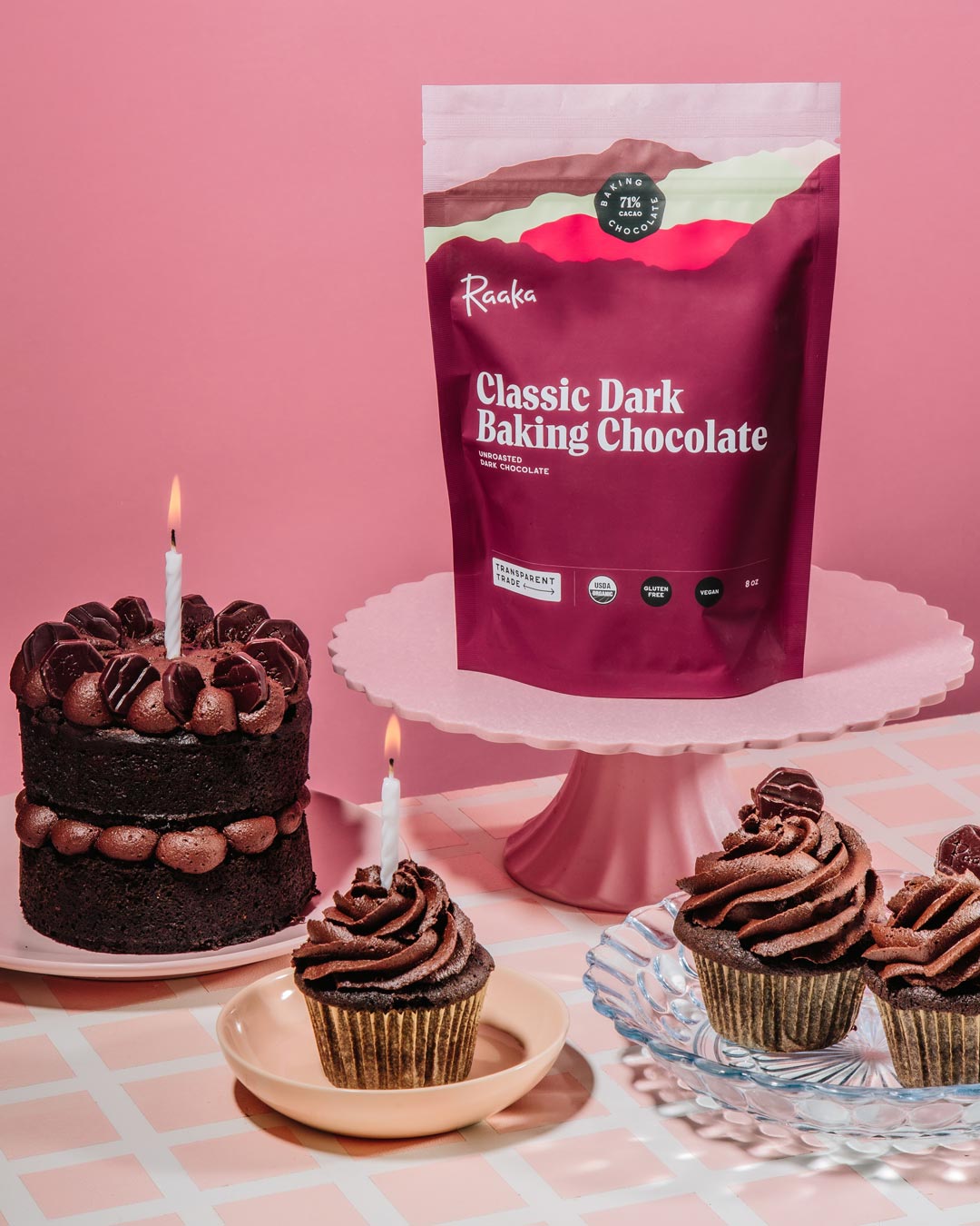 Classic Dark Baking Chocolate - Raaka Chocolate