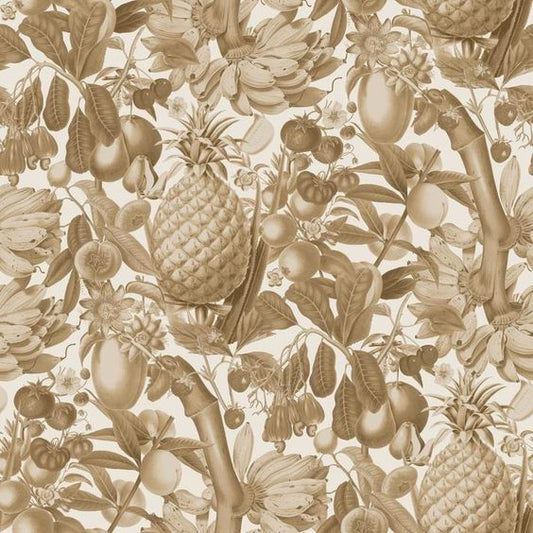 Juicy Fruit Wallpaper, white & neutral