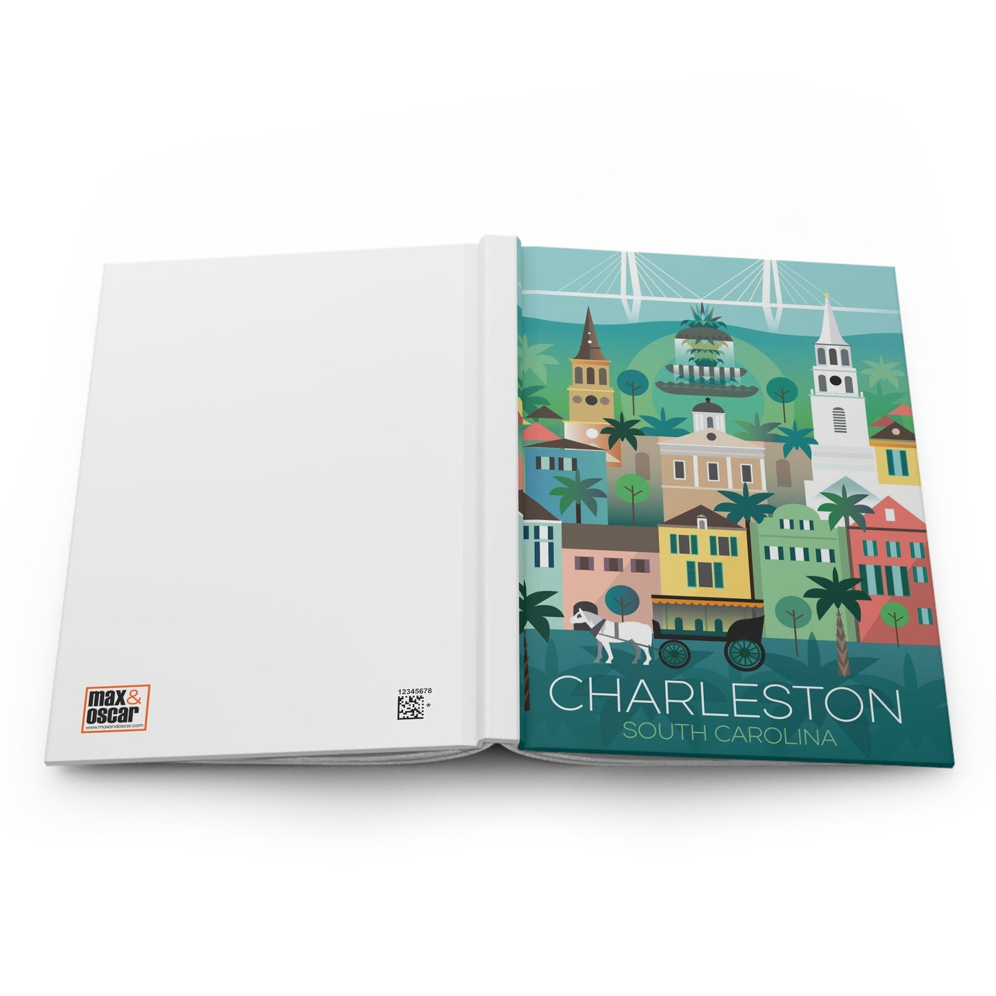 Charleston Hardcover Journal
