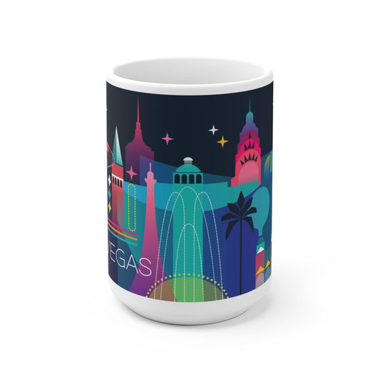 LAS VEGAS 11 OZ OR 15 OZ CERAMIC MUG