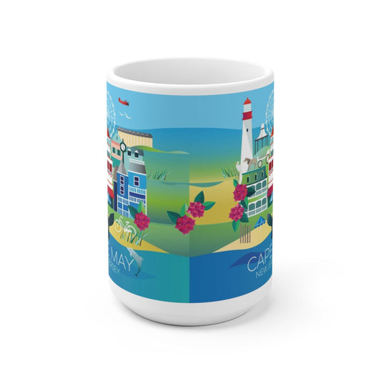CAPE MAY 11 OZ OR 15 OZ CERAMIC MUG