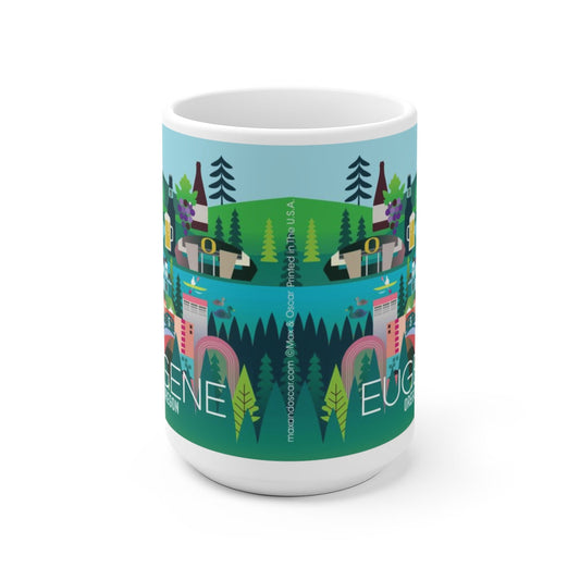 EUGENE 11 OZ OR 15 OZ CERAMIC MUG