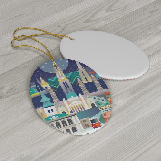 Vienna Ceramic Ornament