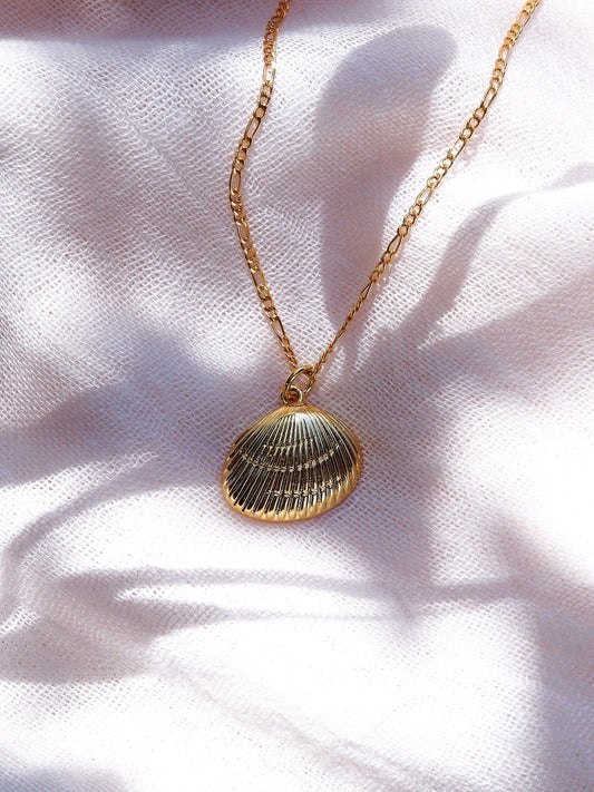 Gold Sea Shell Necklace - Keone