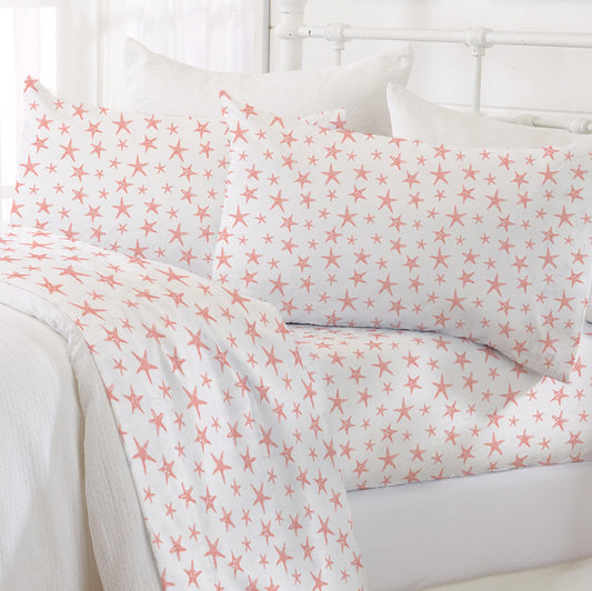4-Piece Coastal Microfiber Sheet - Newport Collection