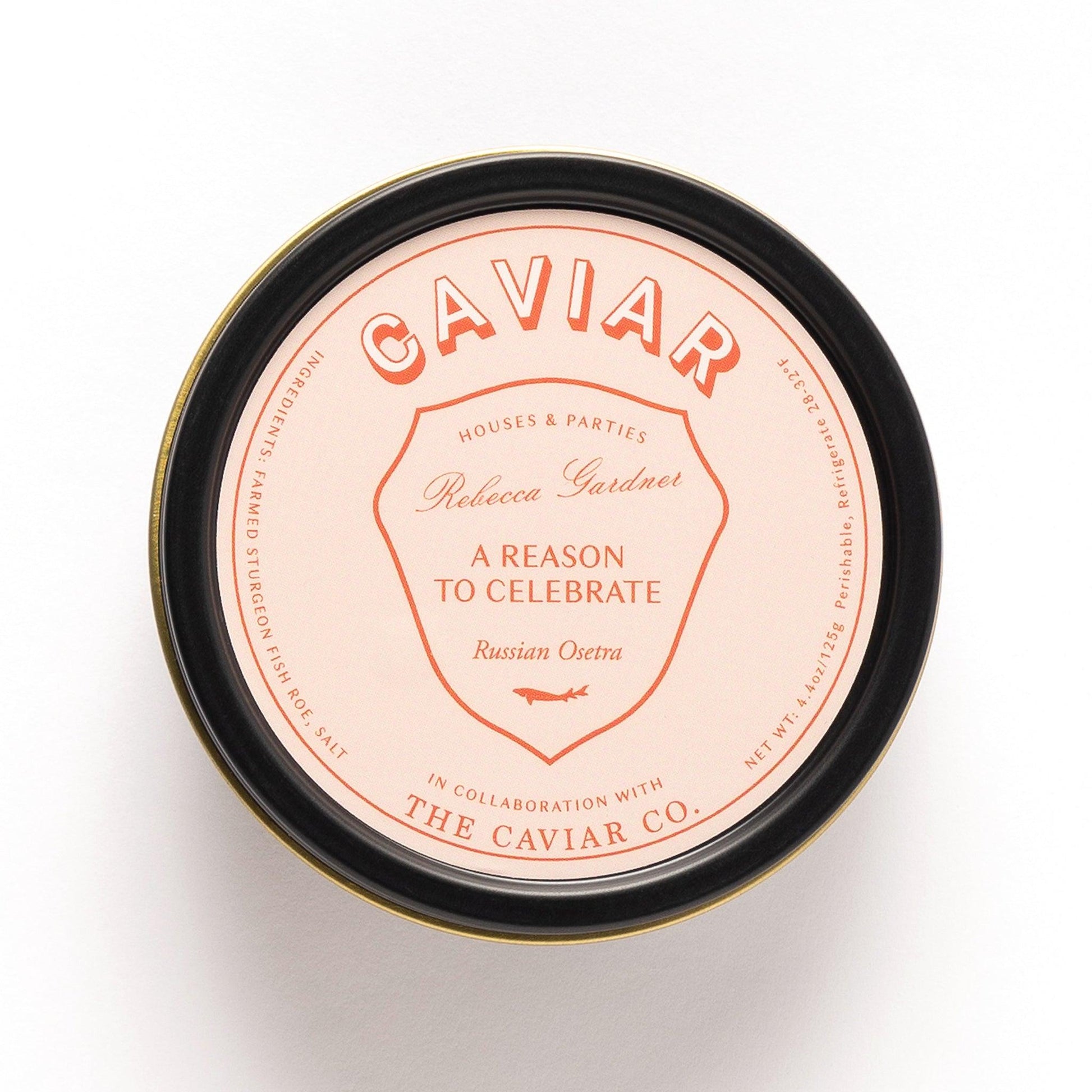 Houses & Parties Celebratory Caviar - The Caviar Co.