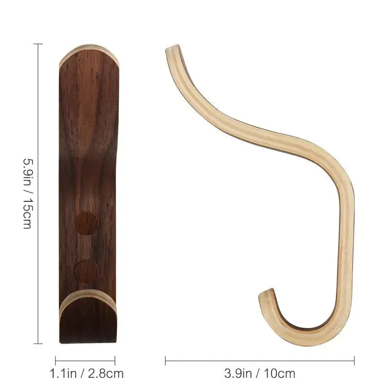 Walnut Wood Hook