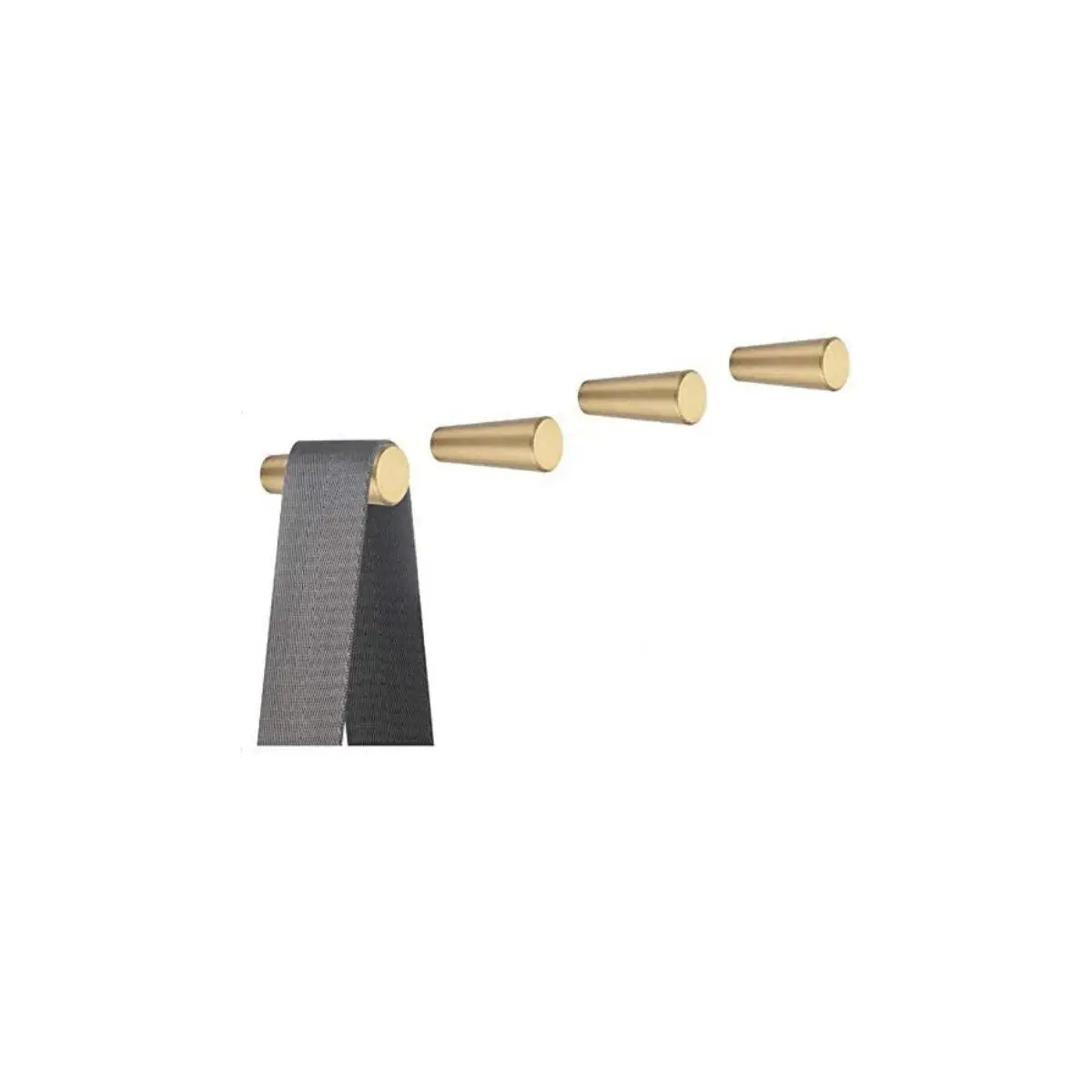 Modern Cone Solid Brass Hook