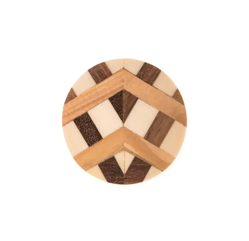 Wood Cabinet Knob - Shapes Knob