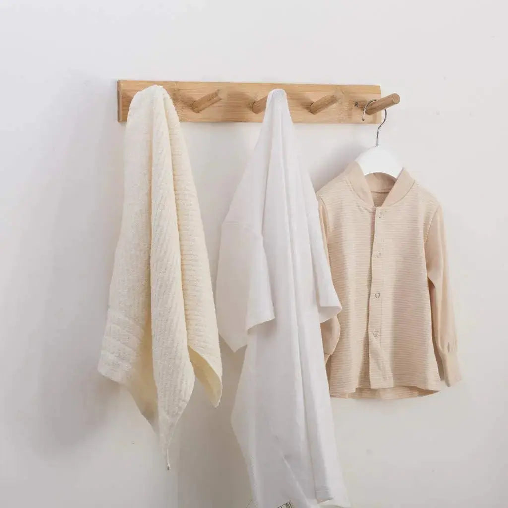 Wood Coat Rack 5-Hook