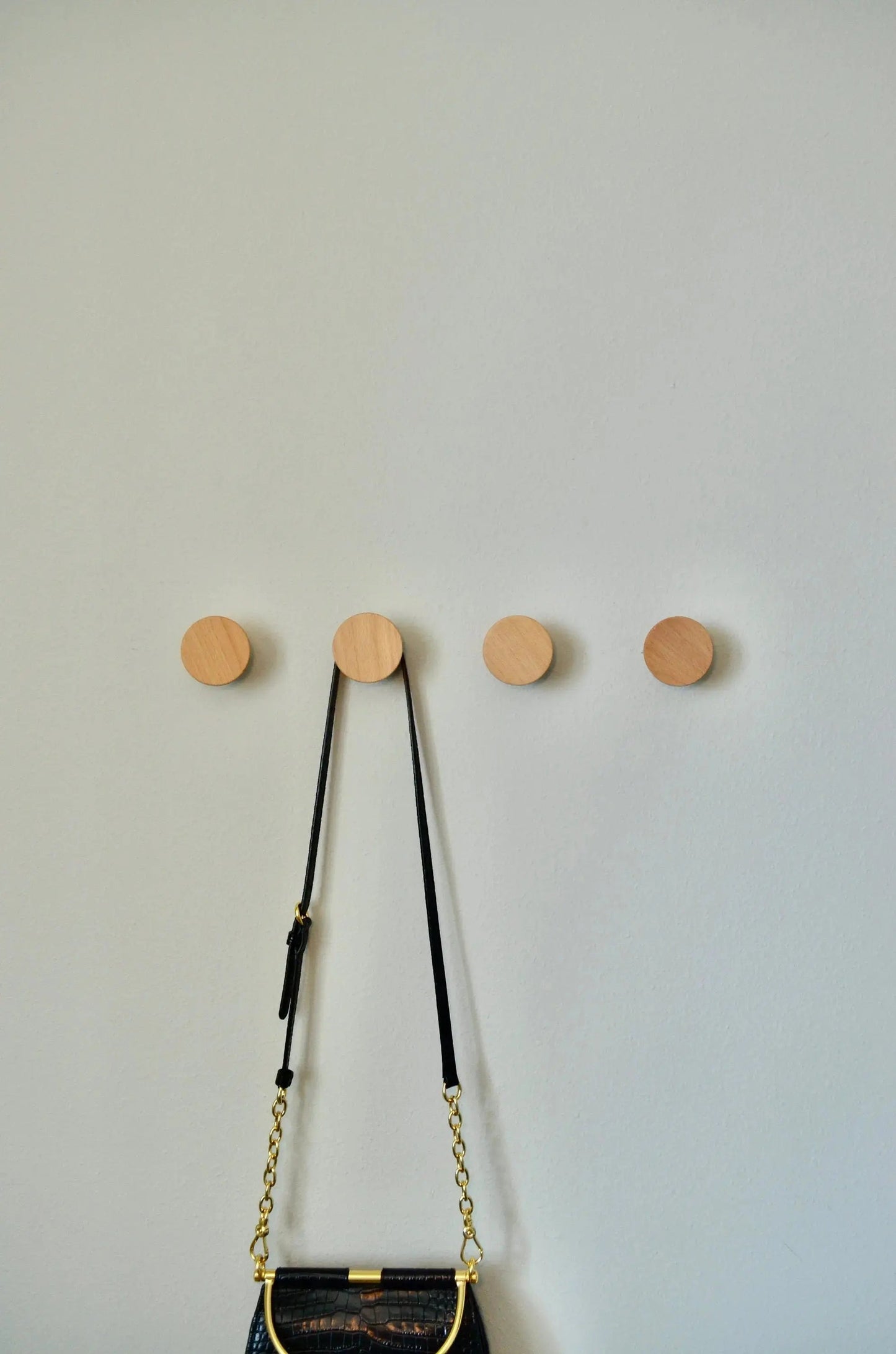 Wood Cone Coat Hanger