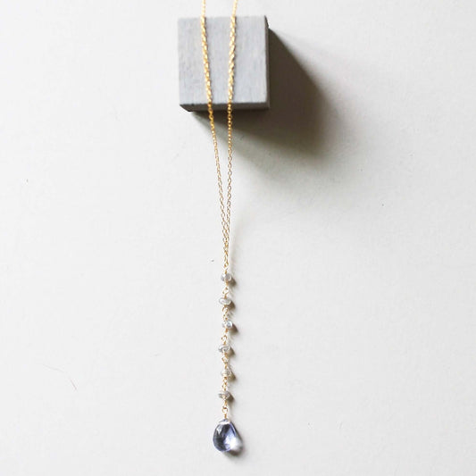 Tanzanite Quartz Yoga Pendant