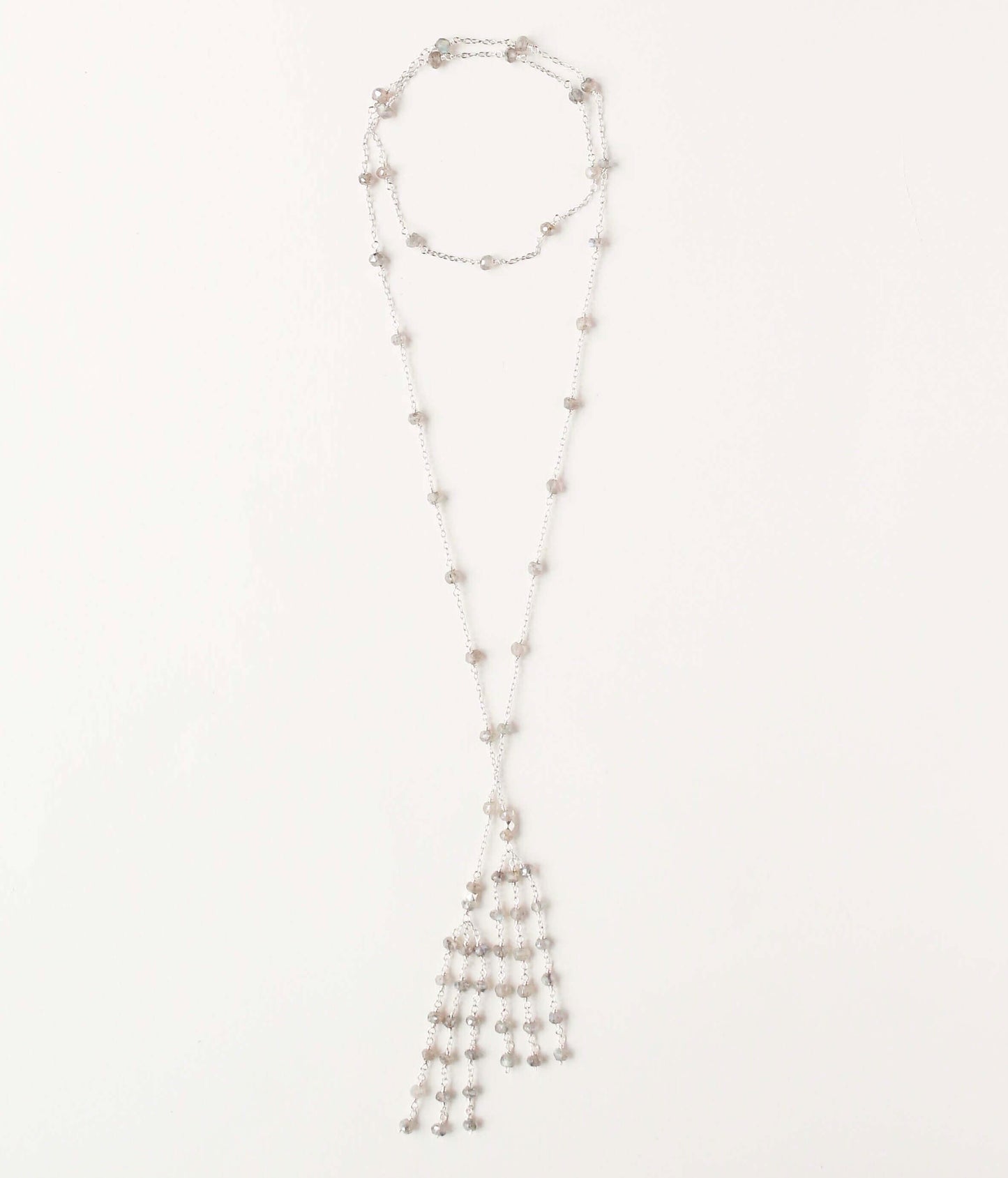 Gemstone Ballet Lariat Necklaces