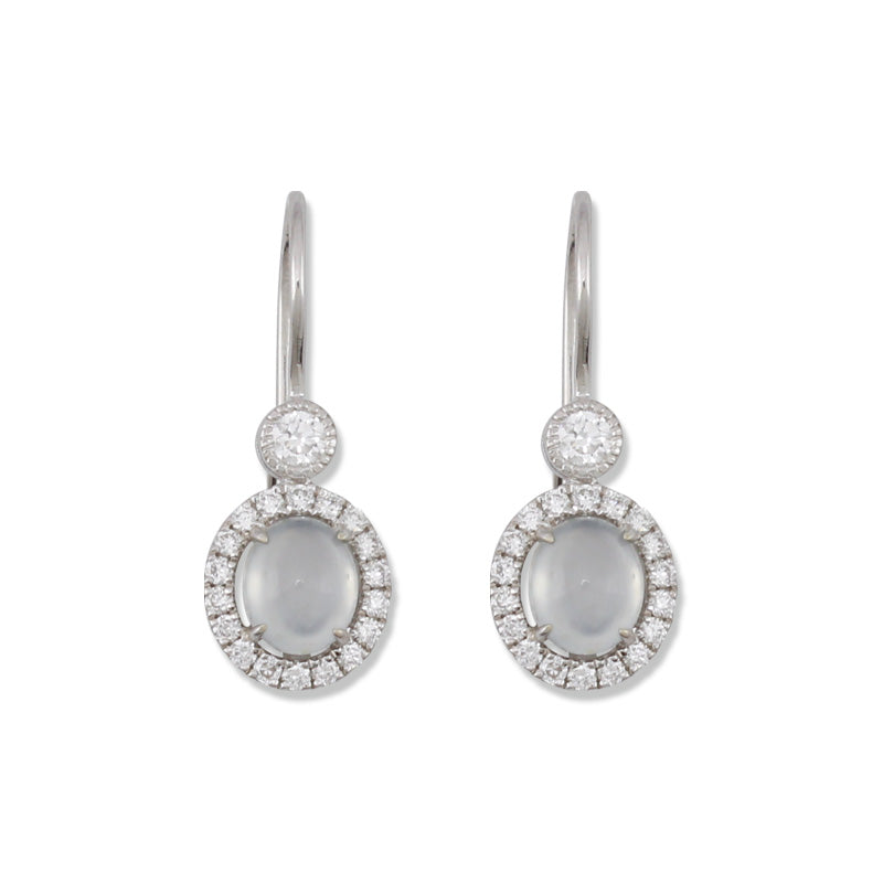 NATURAL ICE JADE EARRINGS