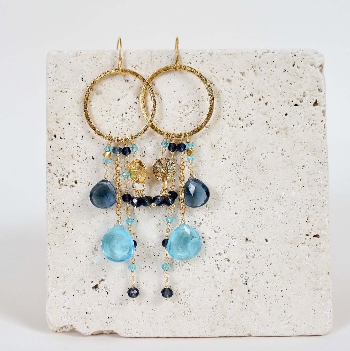 Amethyst & Citrine Ammil Earrings