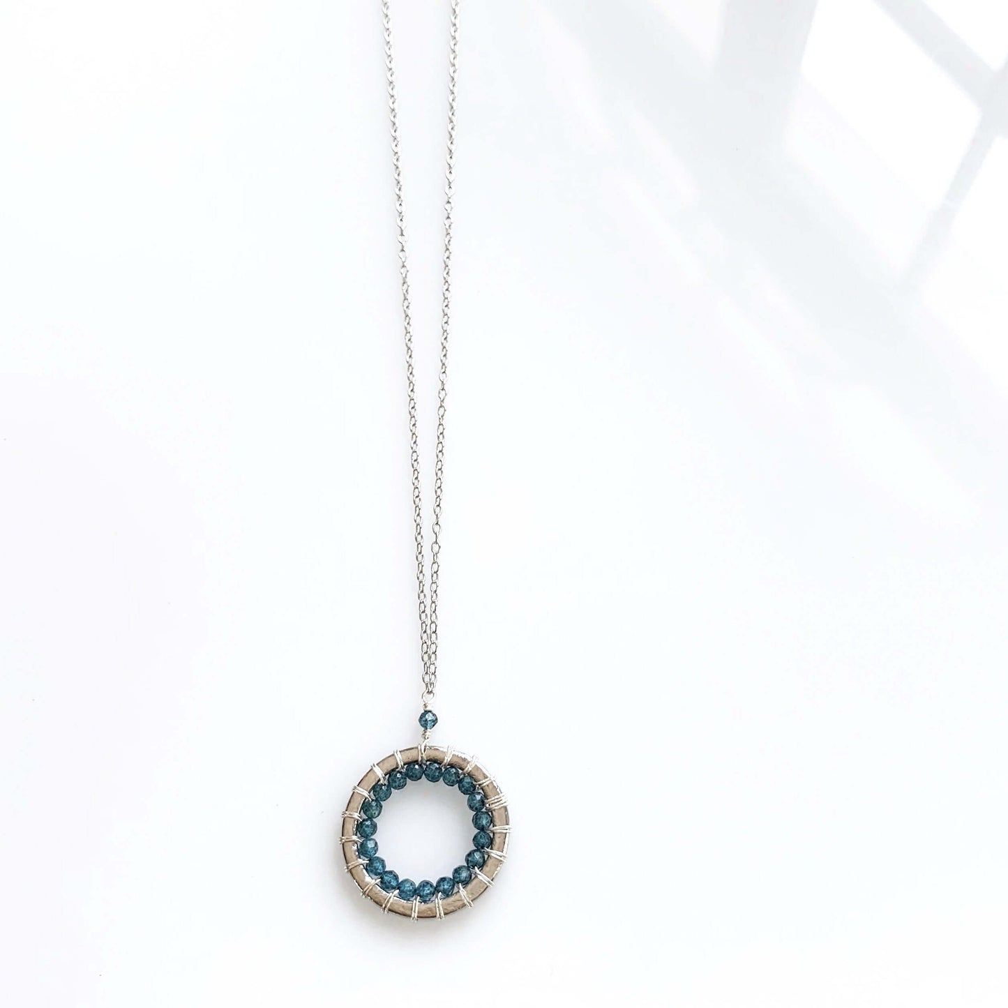 Halo Mini Silver Pendants