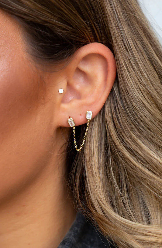 Charlotte Double Studs