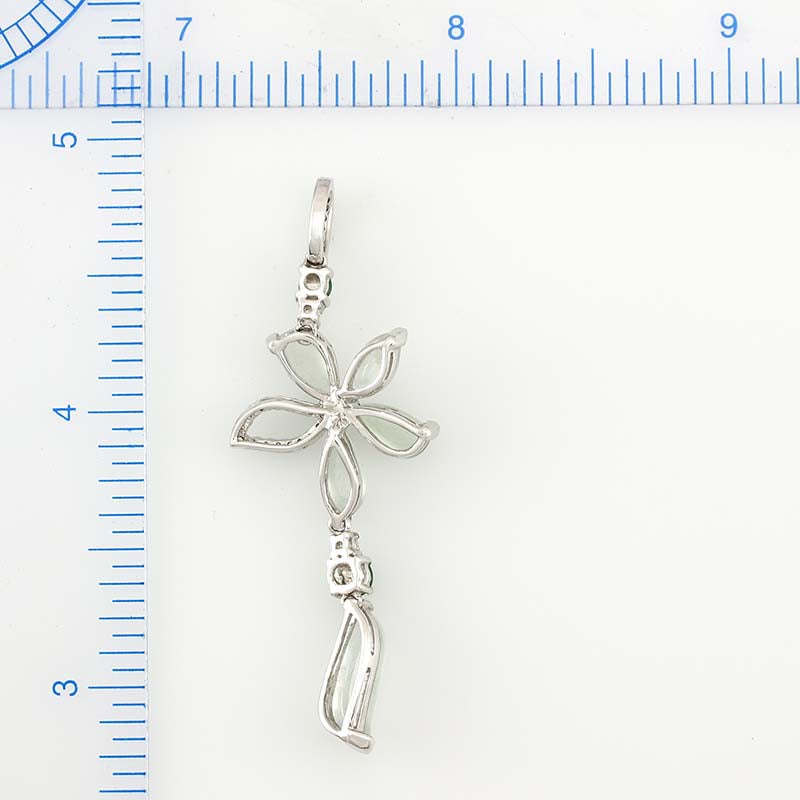 NATURAL ICE JADE PENDANT