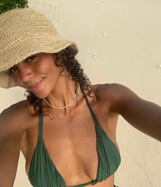 Petite Vintage Pearl Necklace