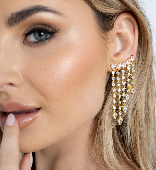 Raven Statement Earrings