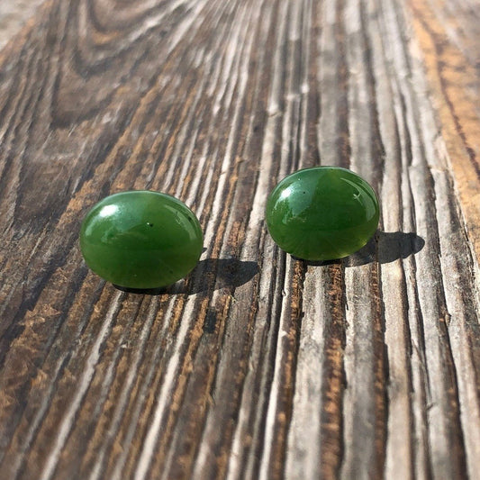 Oval Stud Earrings - 2 sizes available