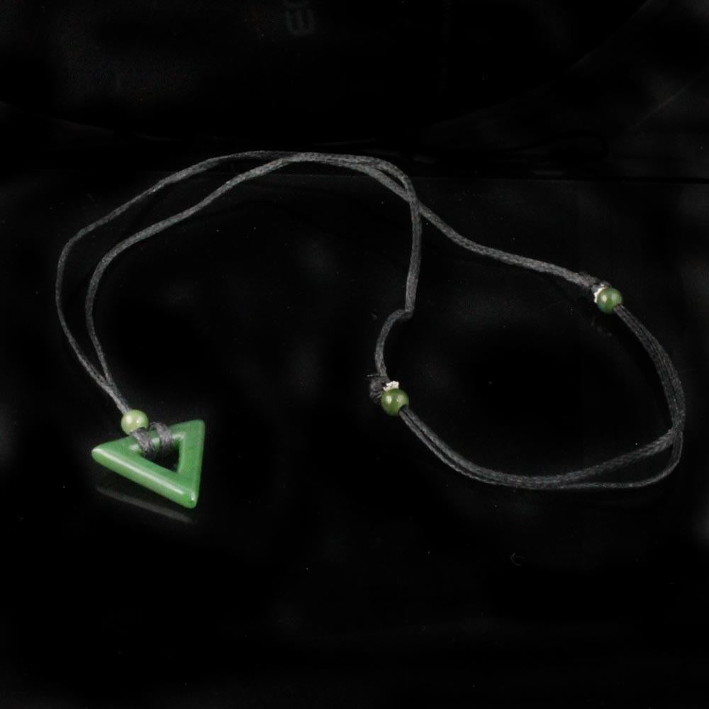 Jade Triangle Pendant, 5032
