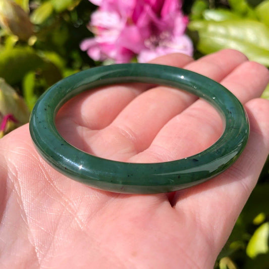 Child Size Jade Bangle, 45mm