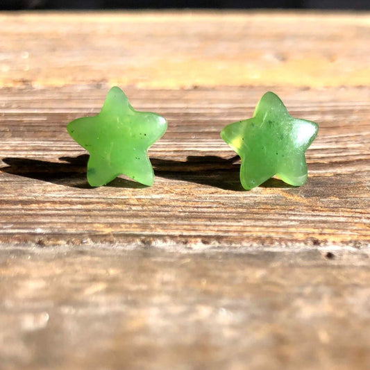 Star Stud Earrings, 10mm