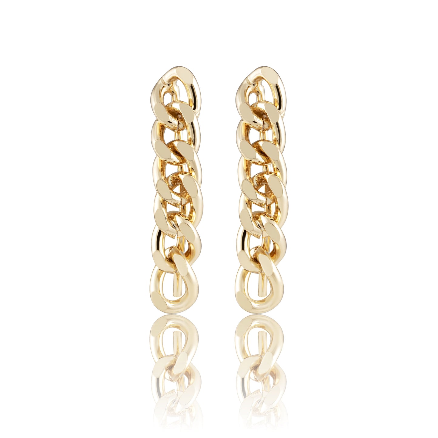 Leila Cuban Link Earrings