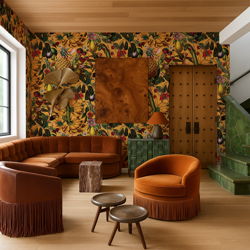 Juicy Fruit Wallpaper, golden rod