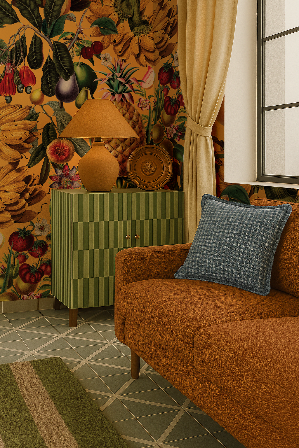 Juicy Fruit Wallpaper, golden rod