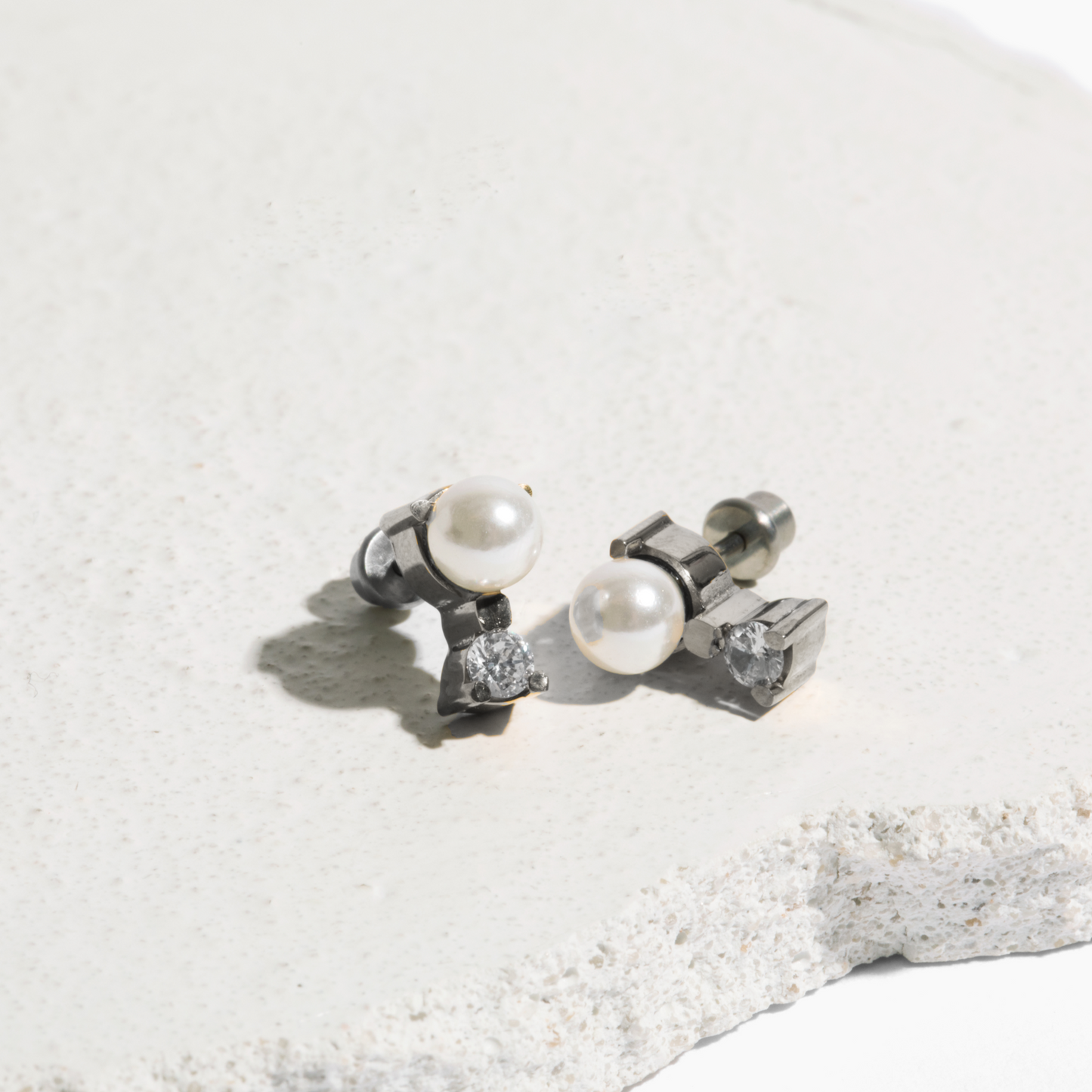Mini Coco Screw Back Stud Earrings