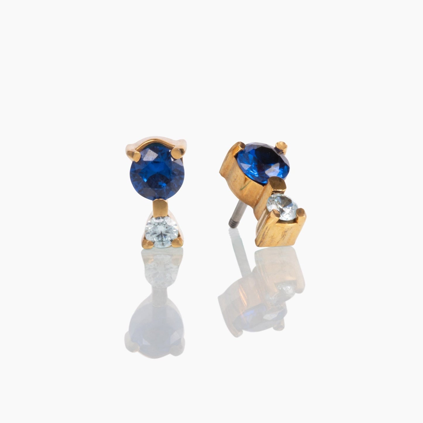 Mini Coco Screw Back Stud Earrings