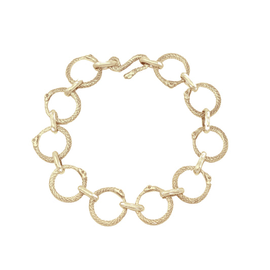 Ouroboros Chain Bracelet