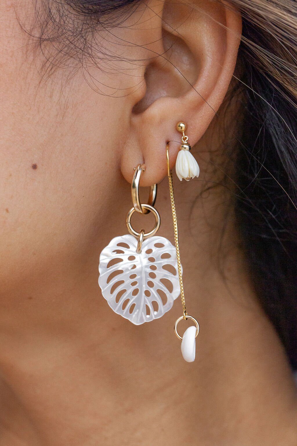 Pikake Stud Earrings - Aloalo