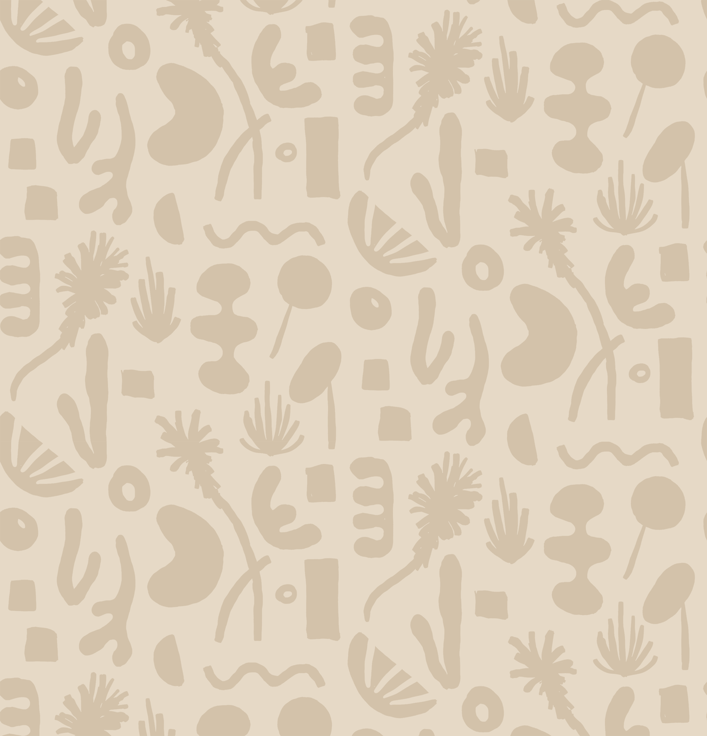 Pool Side Wallpaper, tan