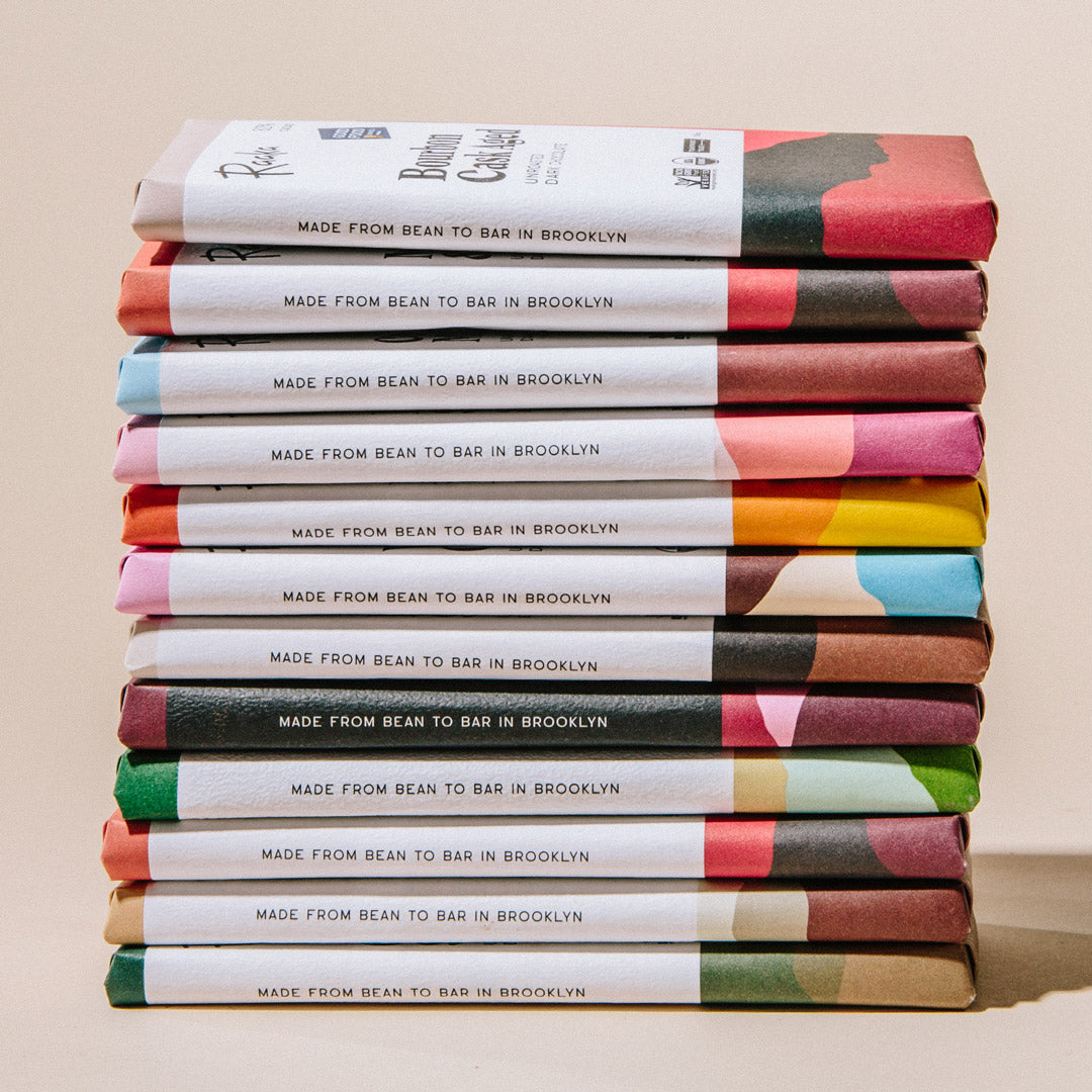 12 Bar Best Seller Box - Raaka Chocolate