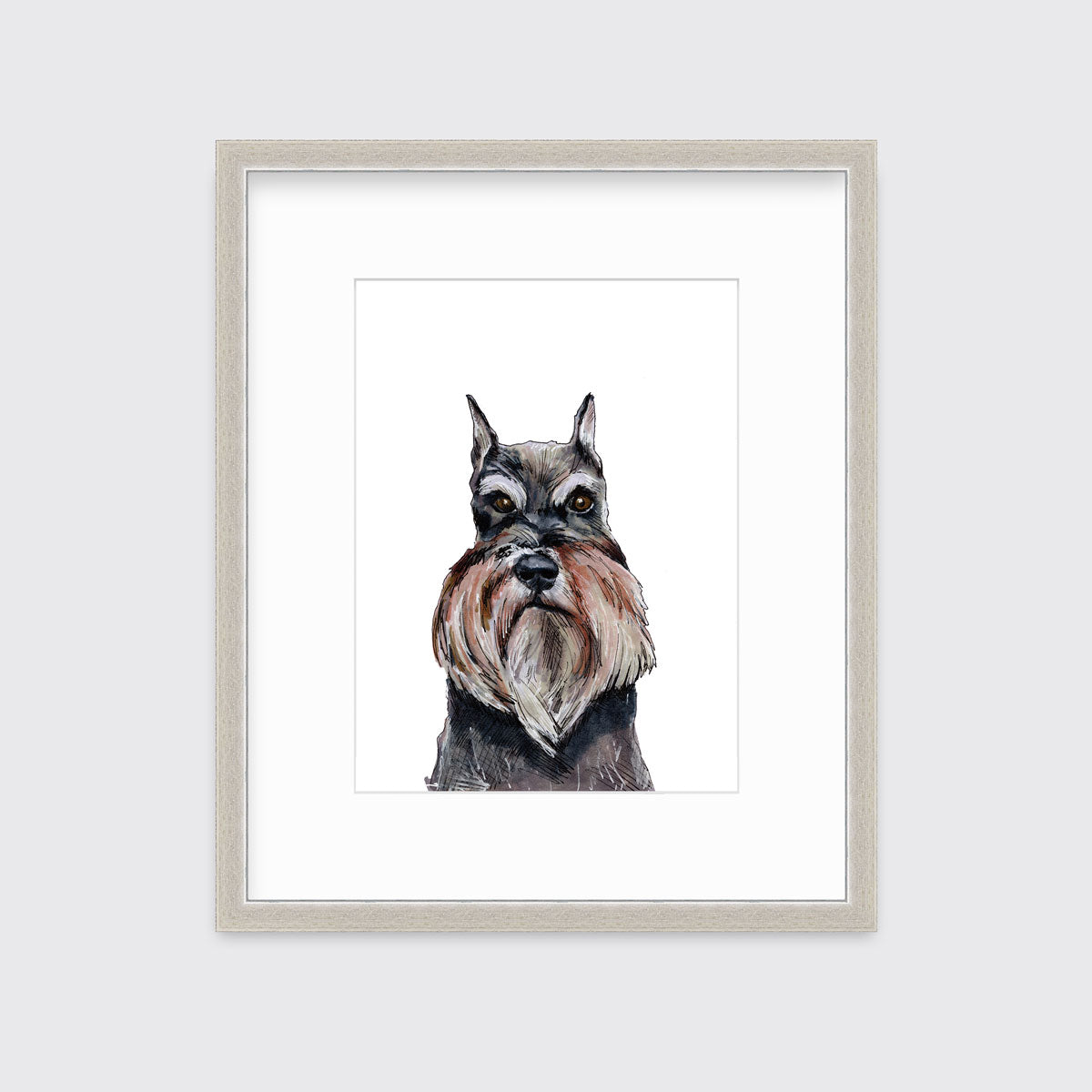 The Schnauzer - Open Edition Paper Print